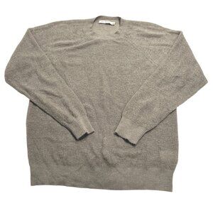 Bec & Bridge Ribbed Knit Crewneck Sweater in Ash